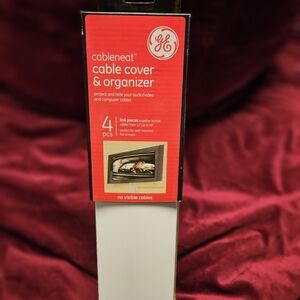 GE Cable Cover & Organizer - White